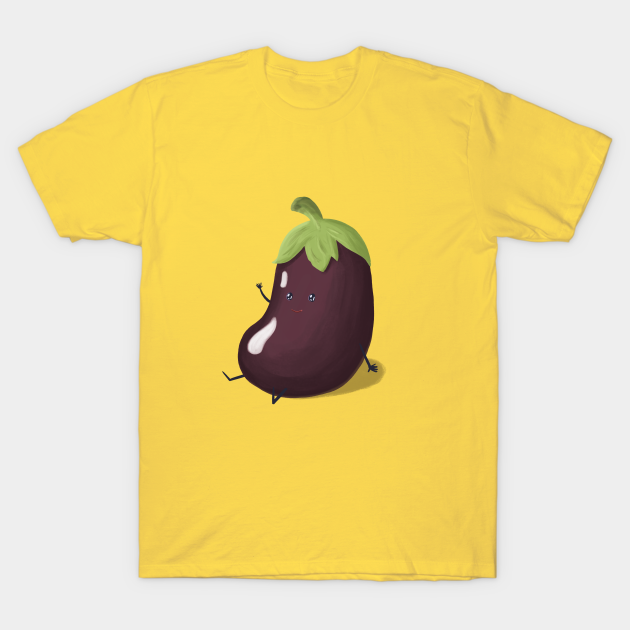 Eggplant Food TShirt TeePublic